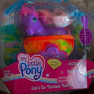 My Little Pony Crystal Princess Twinkle Twirl Let’s go G3